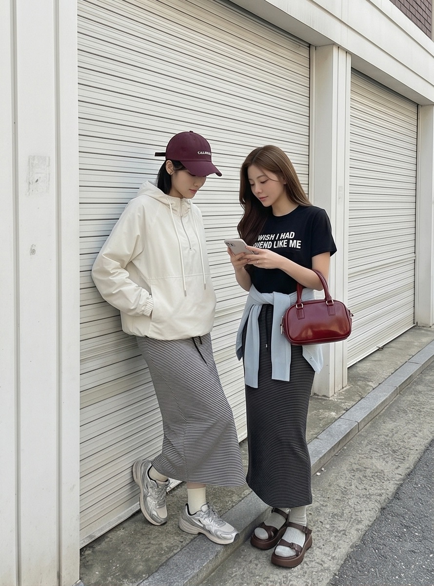 ジップアップフードルーズパステルTシャツ | 詳細画像2