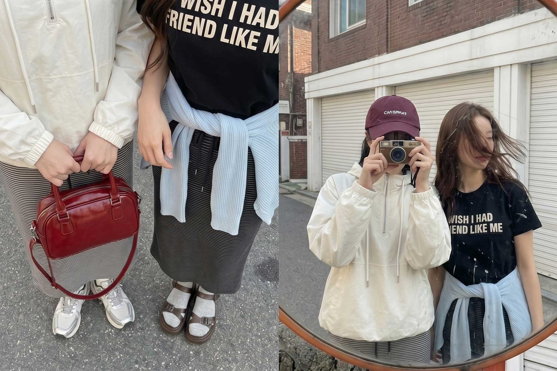 ジップアップフードルーズパステルTシャツ | 詳細画像9