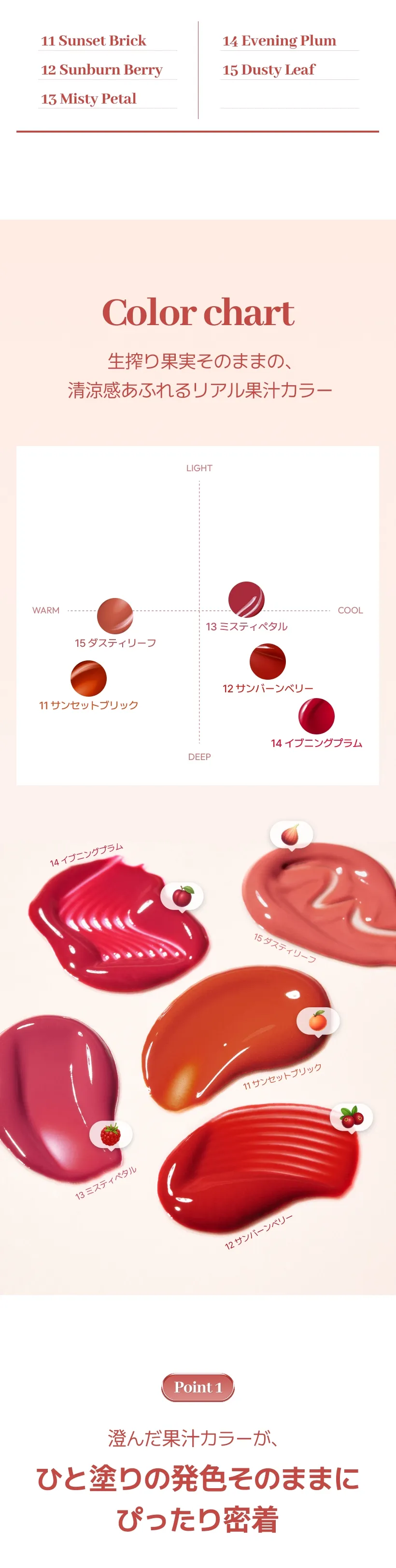 [マックイーンニューヨーク] ジューシー フィット ティント | 詳細画像6