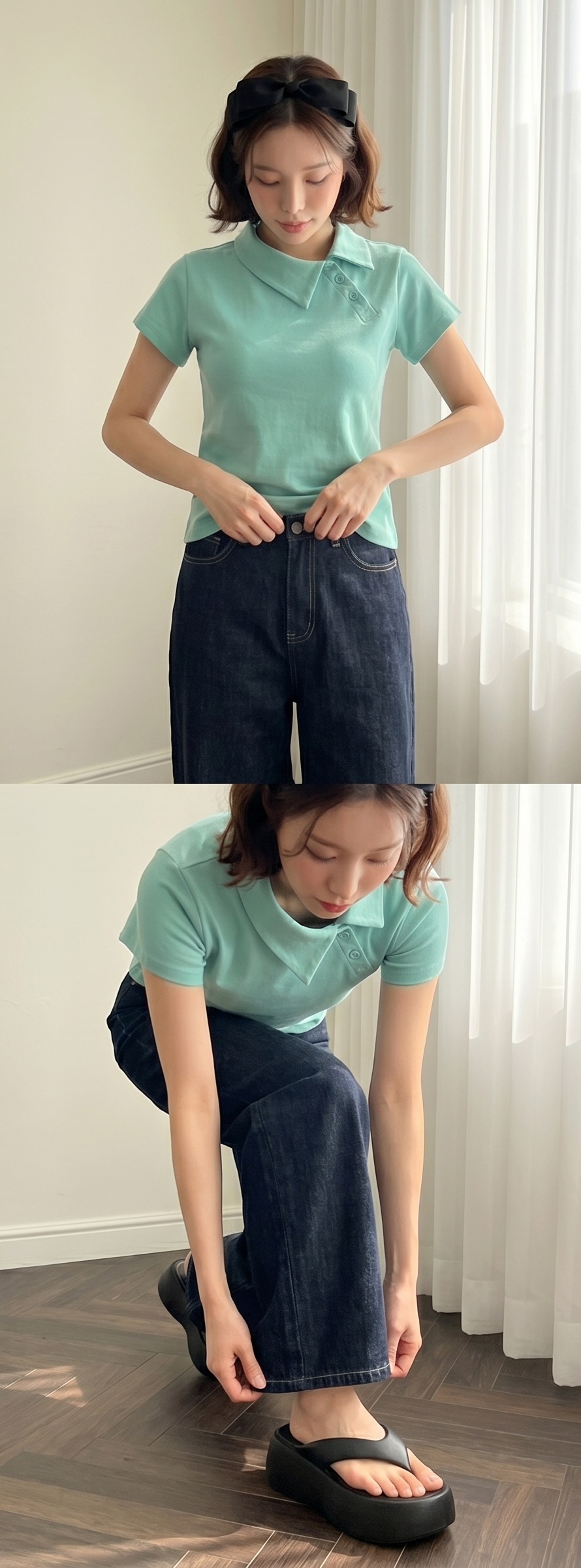ステッチストレートデニムパンツ3TYPE | 詳細画像6