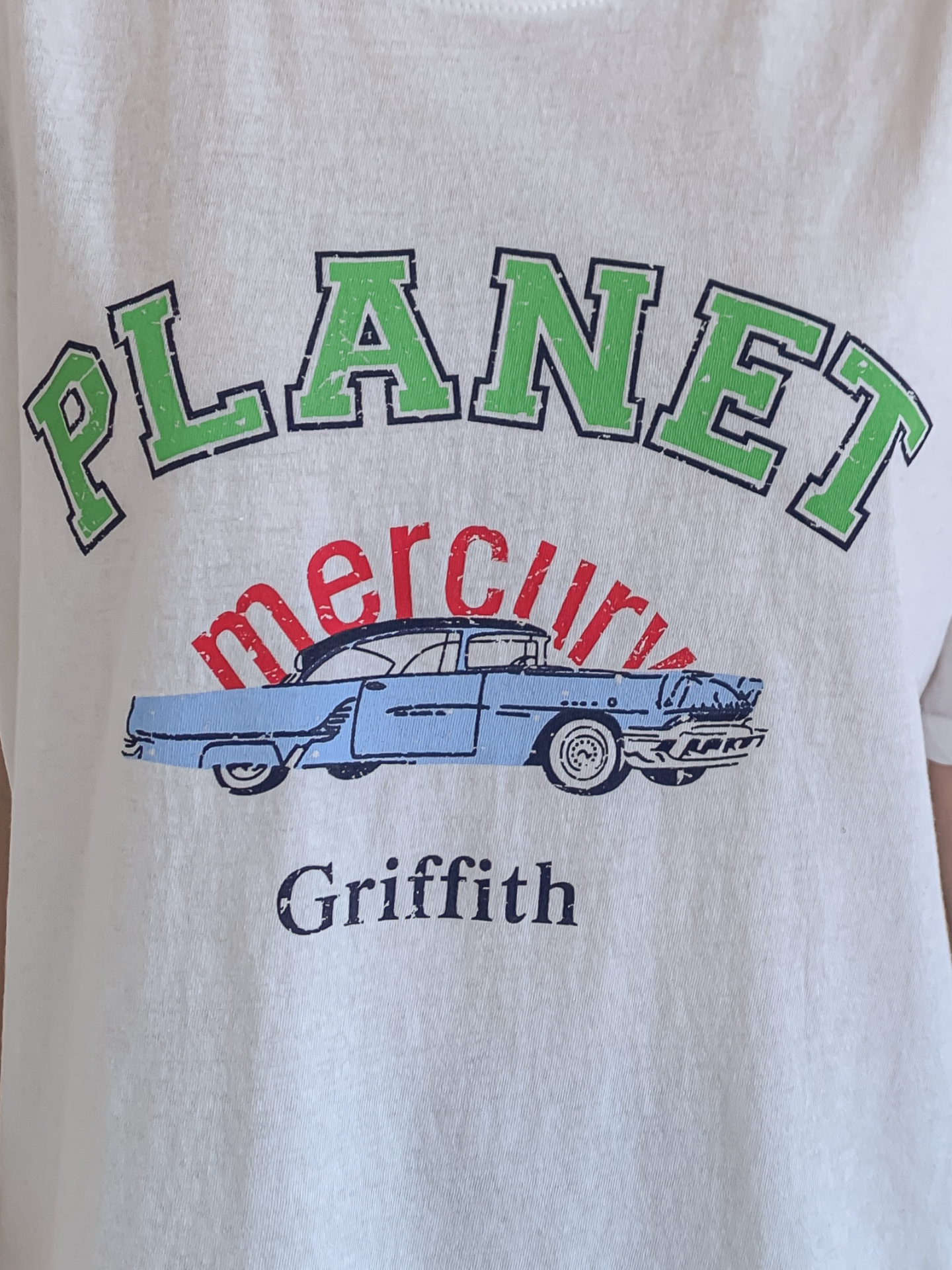コットンラウンドネック半袖プリントTシャツ | 詳細画像13