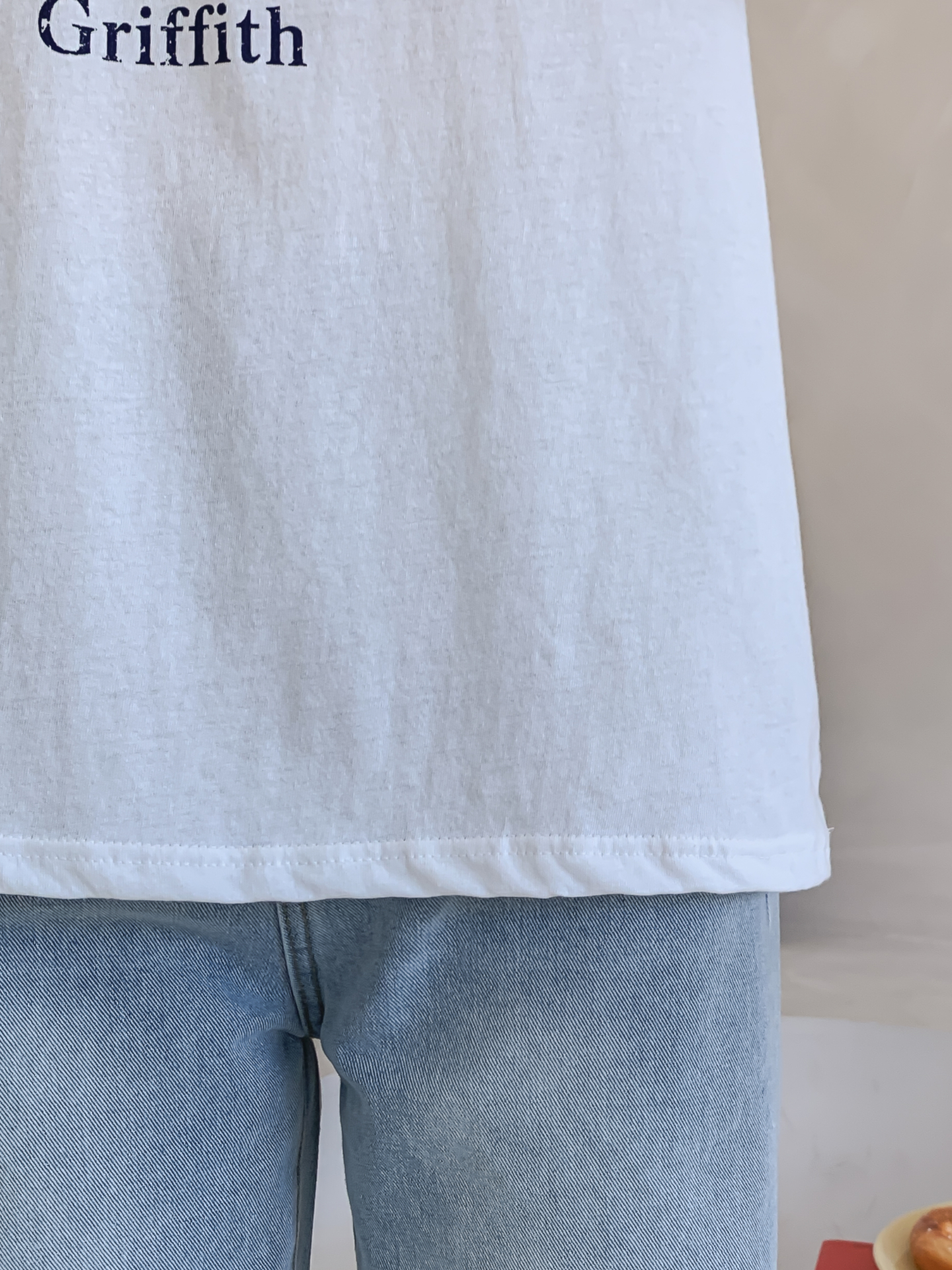 コットンラウンドネック半袖プリントTシャツ | 詳細画像14