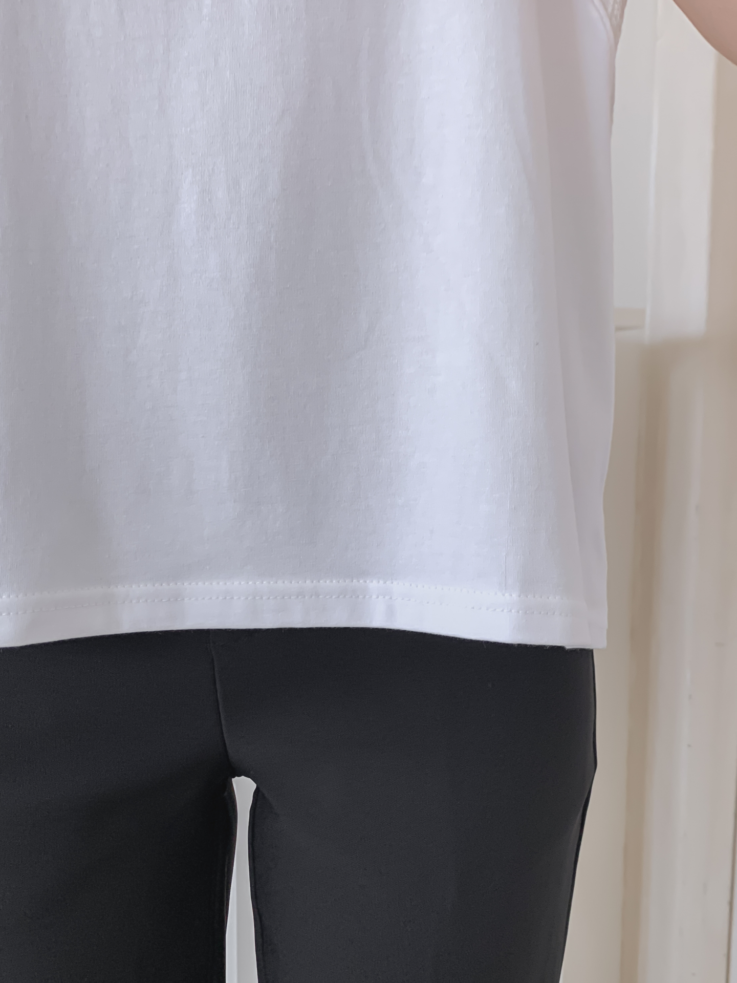 レースラウンドネック半袖Tシャツ | 詳細画像12