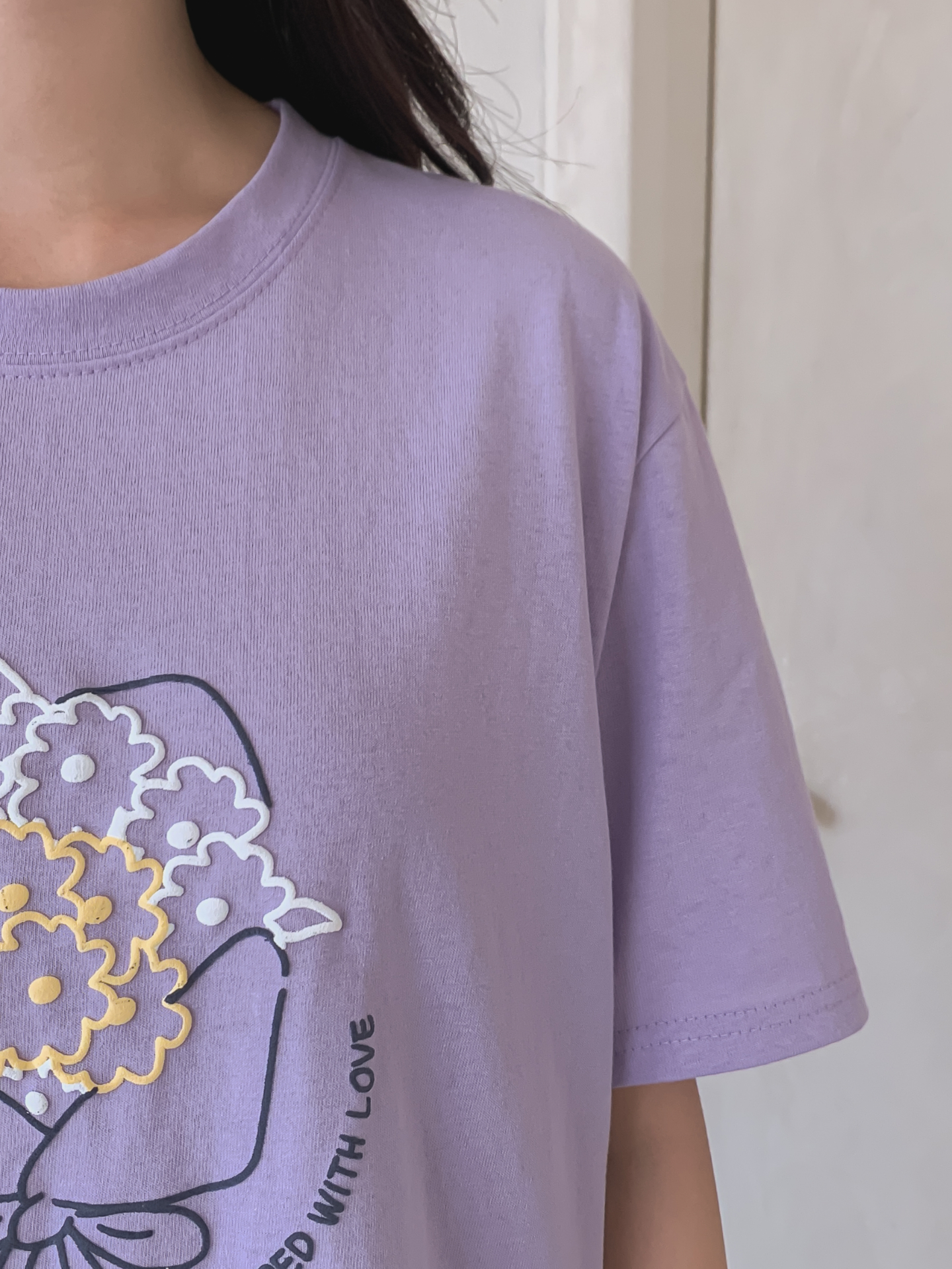 コットンラウンドネック半袖プリントTシャツ | 詳細画像29