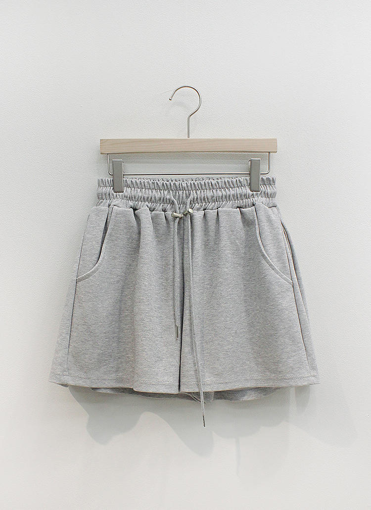 ドローストリングウエストゴムショートトレーニングショートパンツ