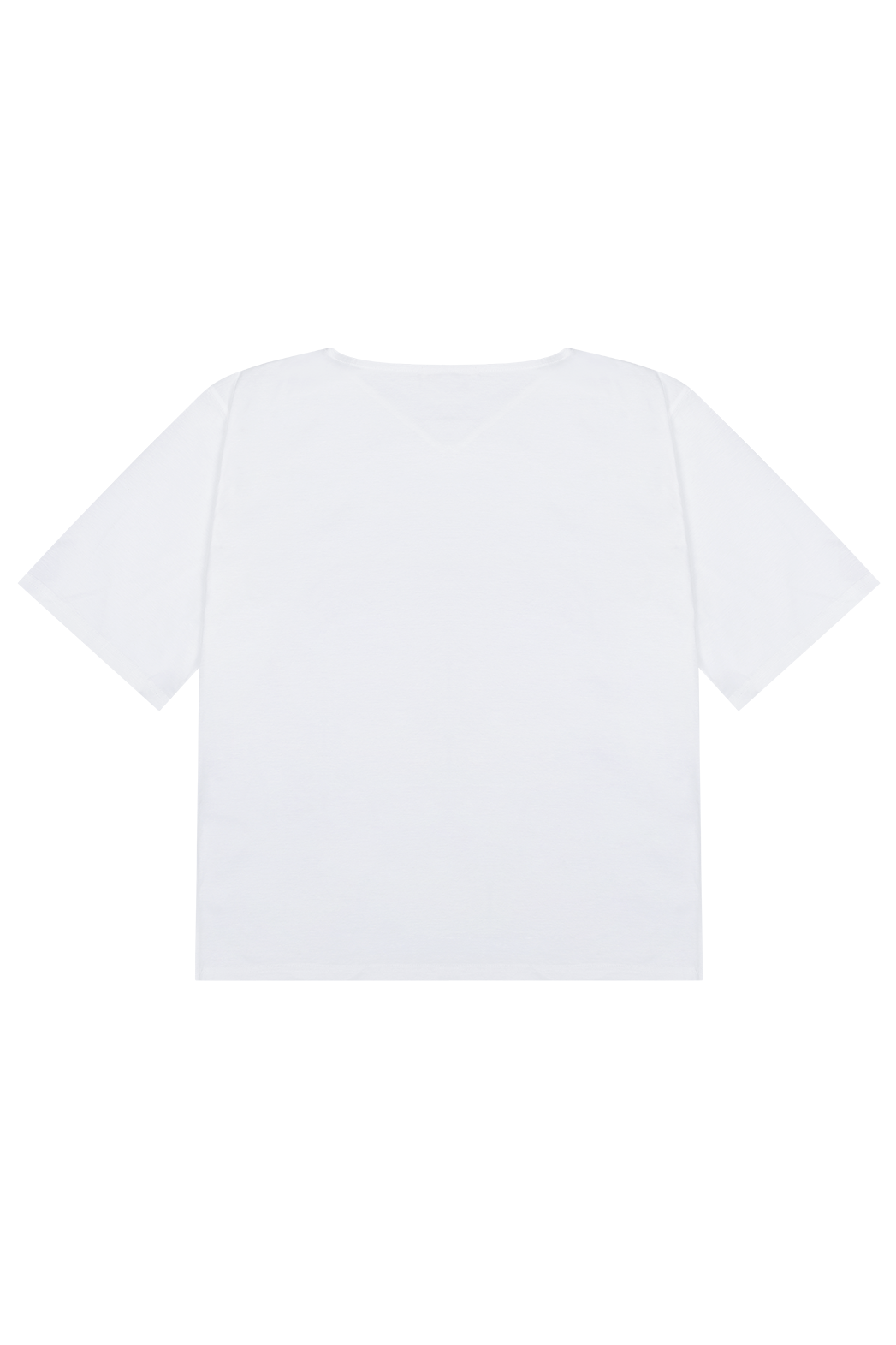 コットンオーバーサイズスカーフネック無地TシャツSS | 詳細画像15