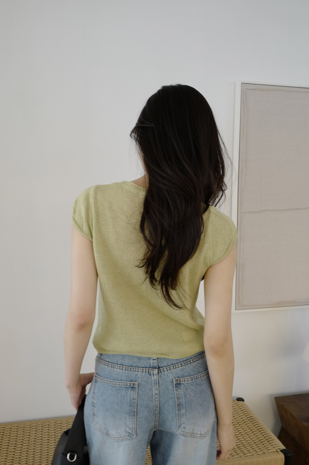 コットンロングワイド無地デニムパンツオールシーズン | DHOLIC | 詳細画像21
