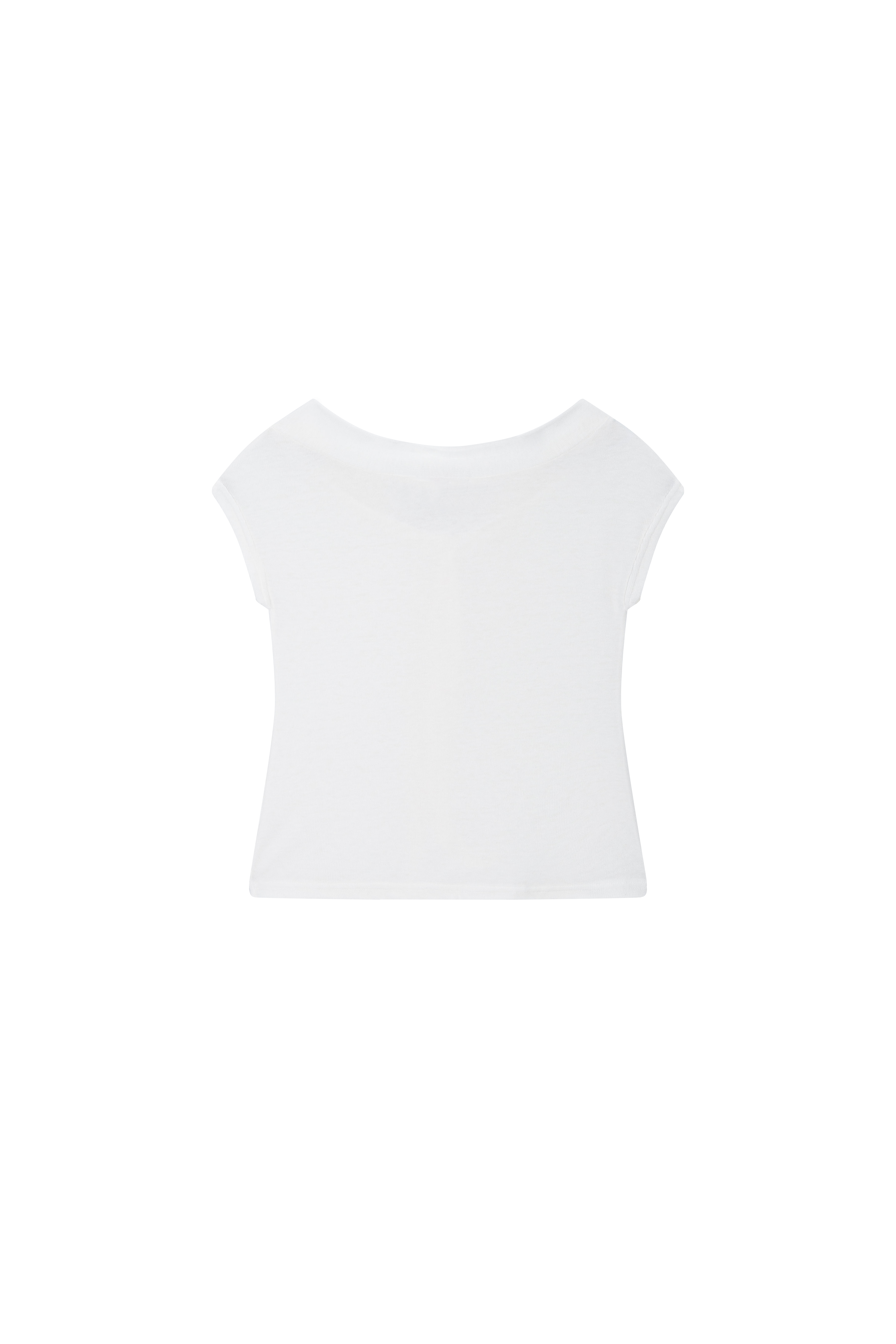 ベルベットストレッチベロアボウタイスリム半袖無地Tシャツ春夏秋 | DHOLIC | 詳細画像21