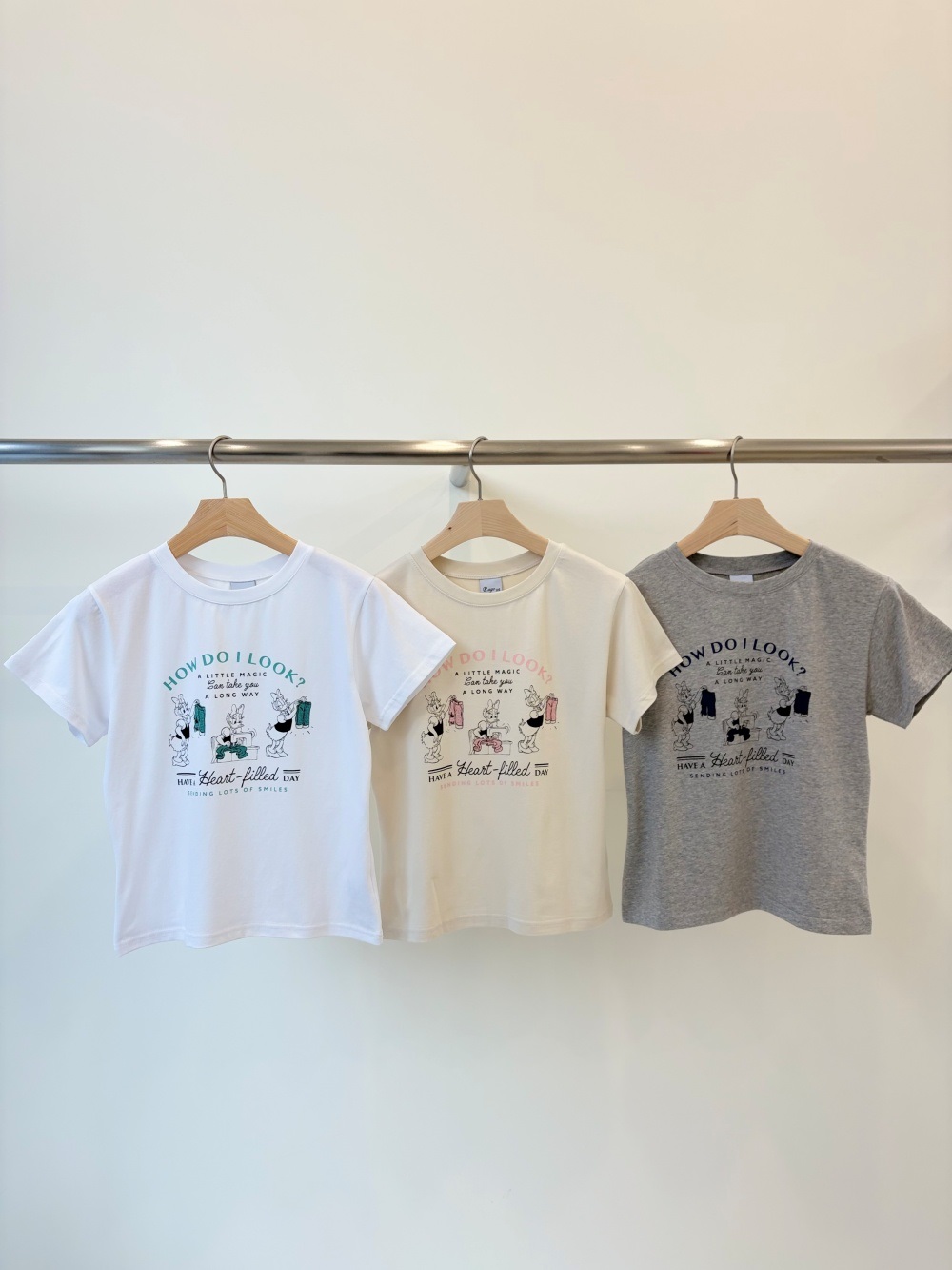 ストレッチラウンドネック半袖プリントTシャツ | 詳細画像6