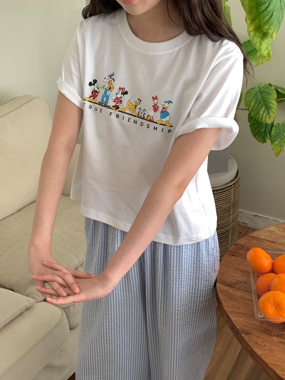 コットン半袖プリントTシャツ | 詳細画像2