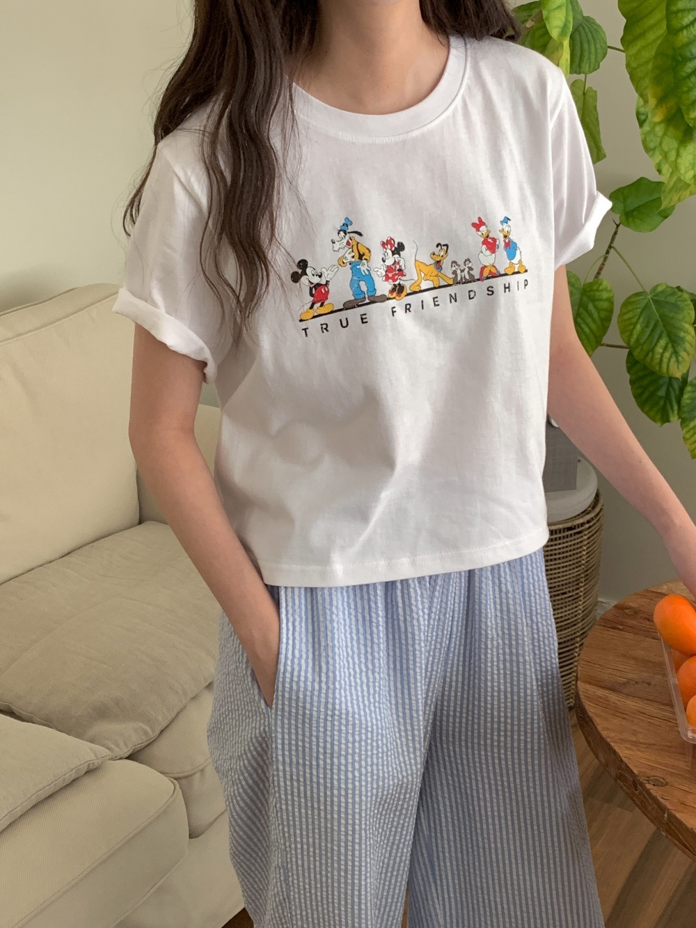 コットン半袖プリントTシャツ | 詳細画像3