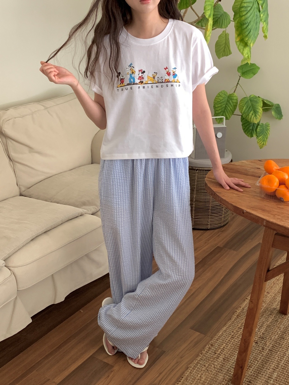 コットン半袖プリントTシャツ | 詳細画像4
