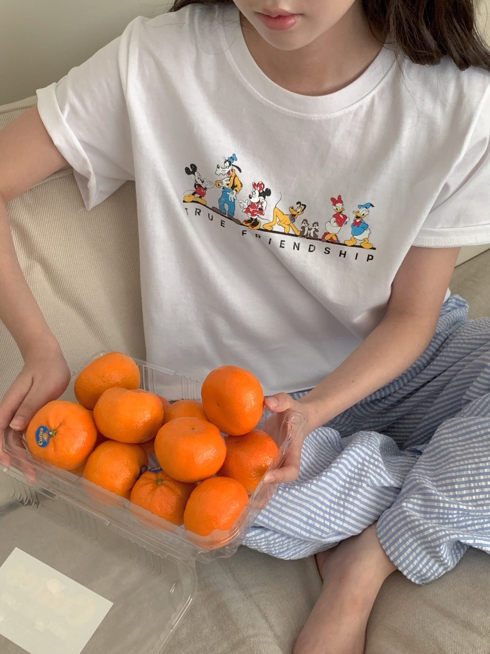 コットン半袖プリントTシャツ | 詳細画像5