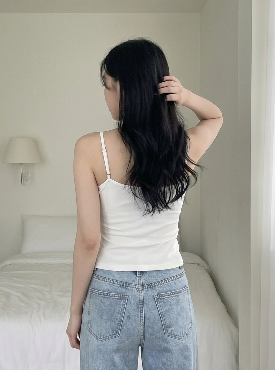 ウォッシングポケットストレートワイドデニムパンツ | 詳細画像9