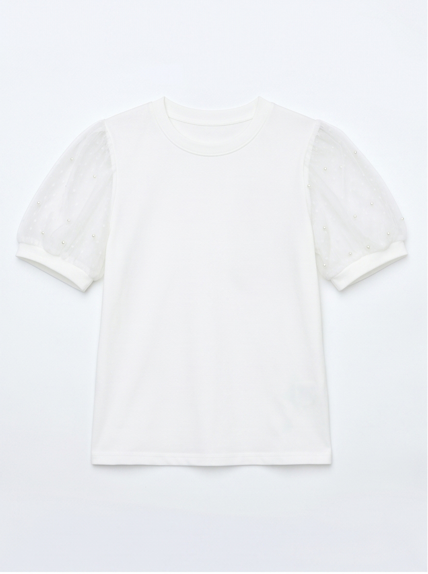 シフォンコンビエコパール半袖Tシャツ | 詳細画像36