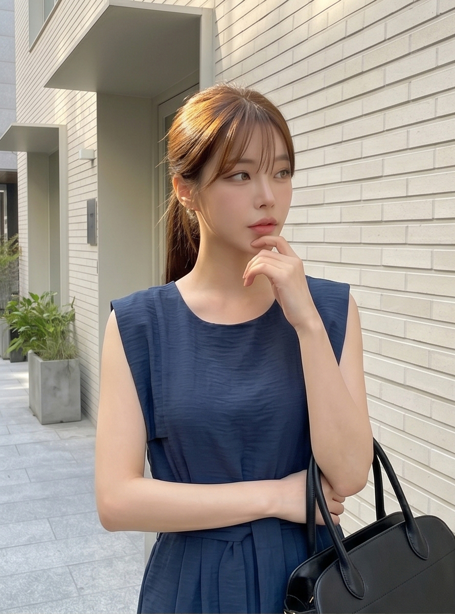 ルーズツータックワイドオールインワンストラップ付 | 詳細画像5