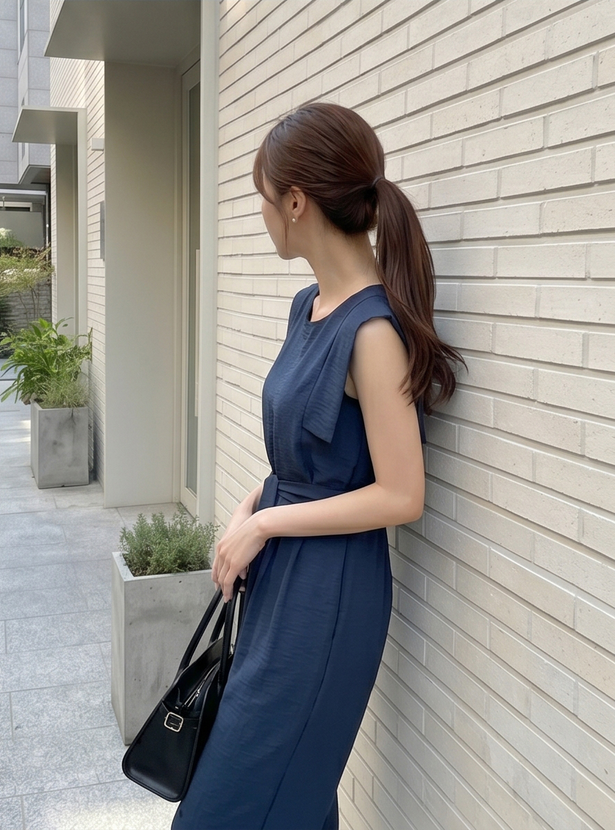 ルーズツータックワイドオールインワンストラップ付 | 詳細画像9