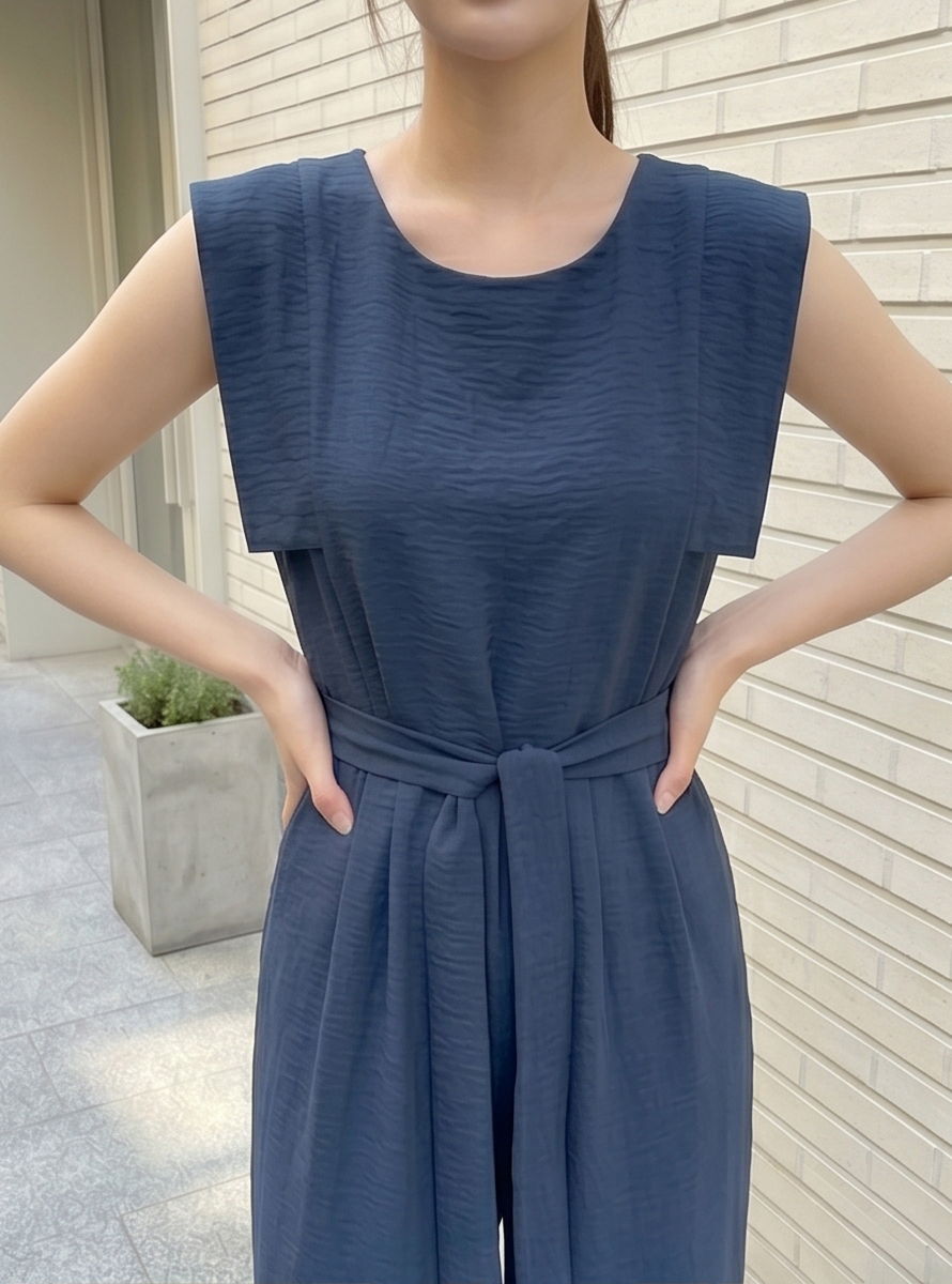 ルーズツータックワイドオールインワンストラップ付 | 詳細画像18