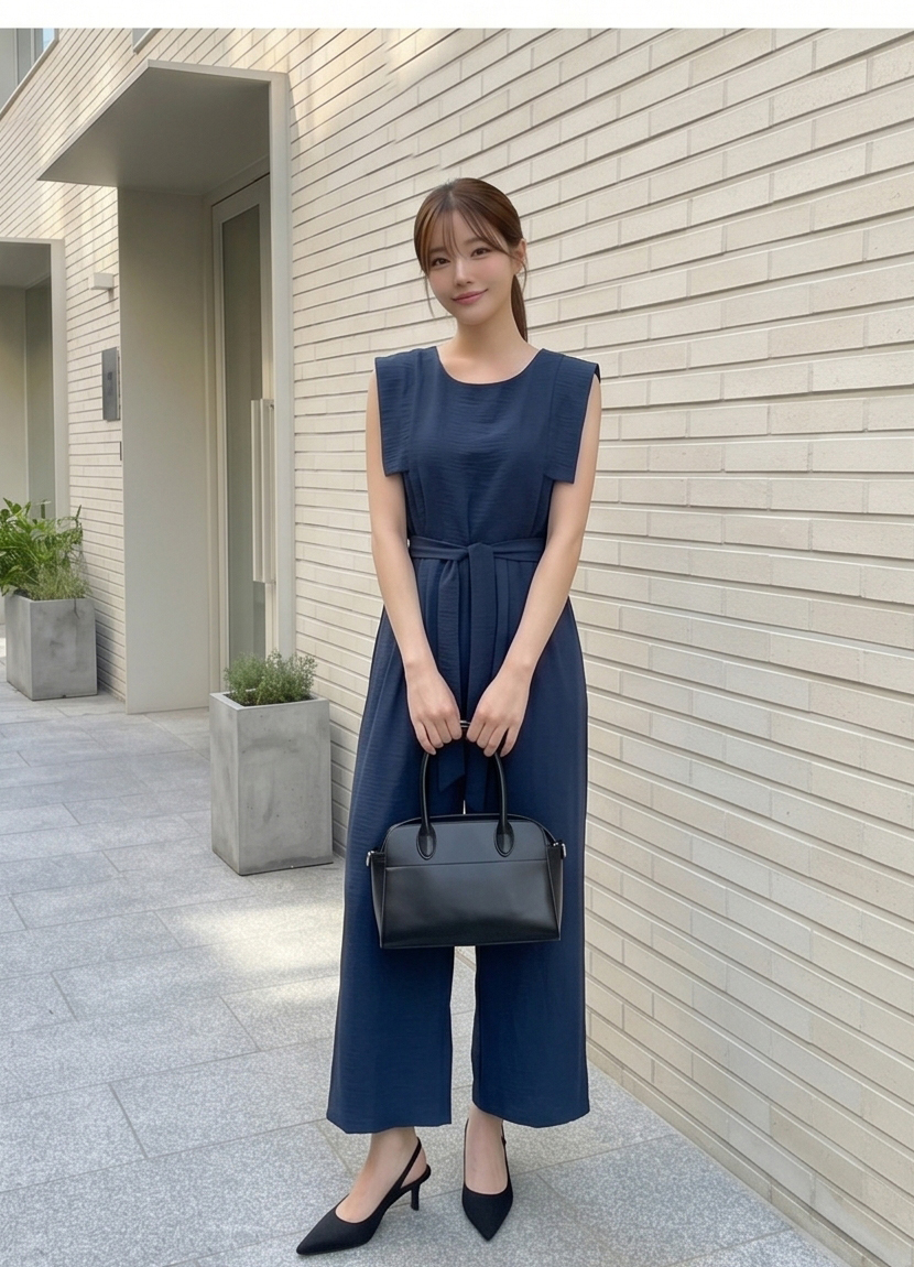 ルーズツータックワイドオールインワンストラップ付 | 詳細画像26