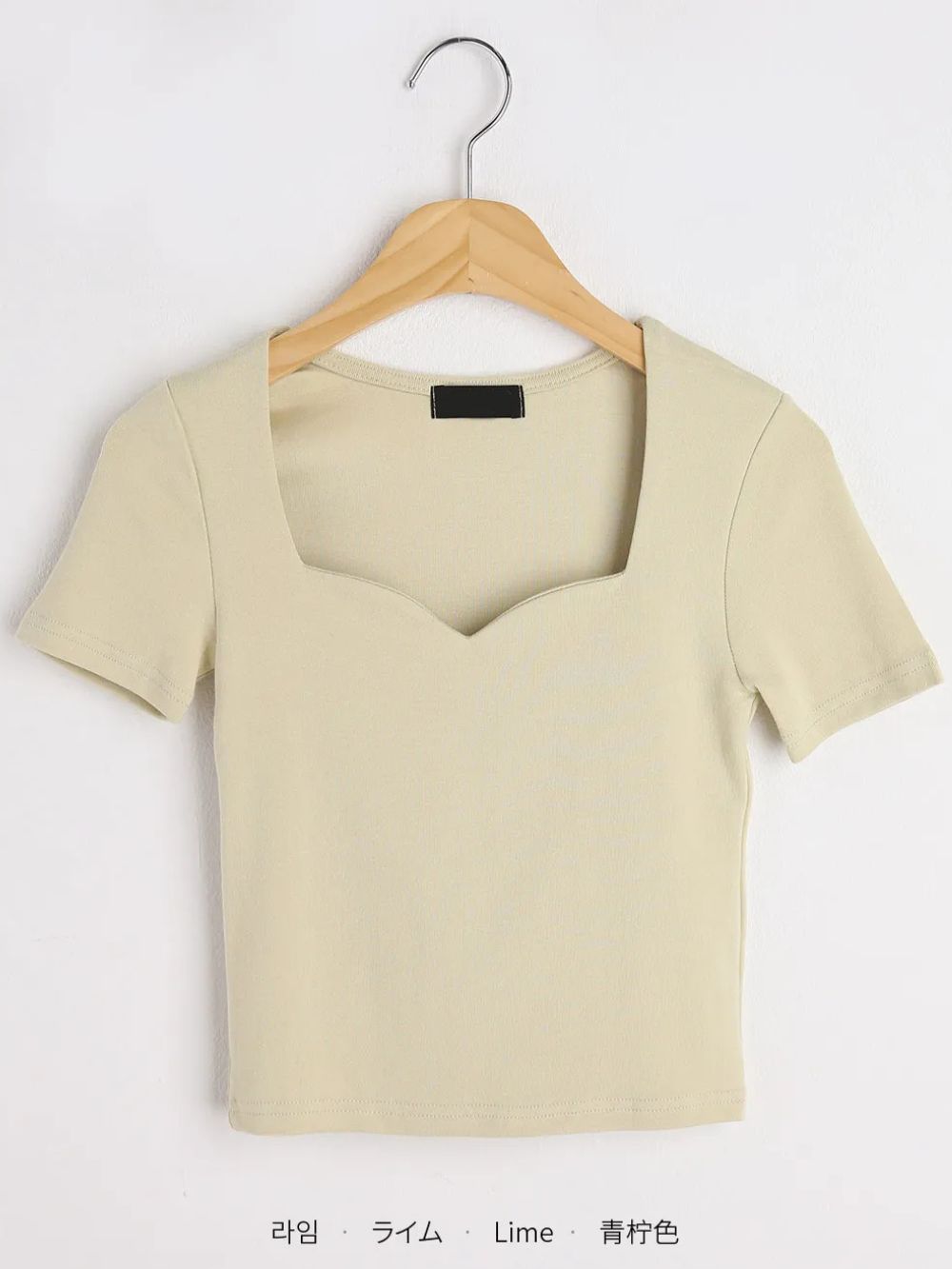 ハートネッククロップドTシャツ | 詳細画像21