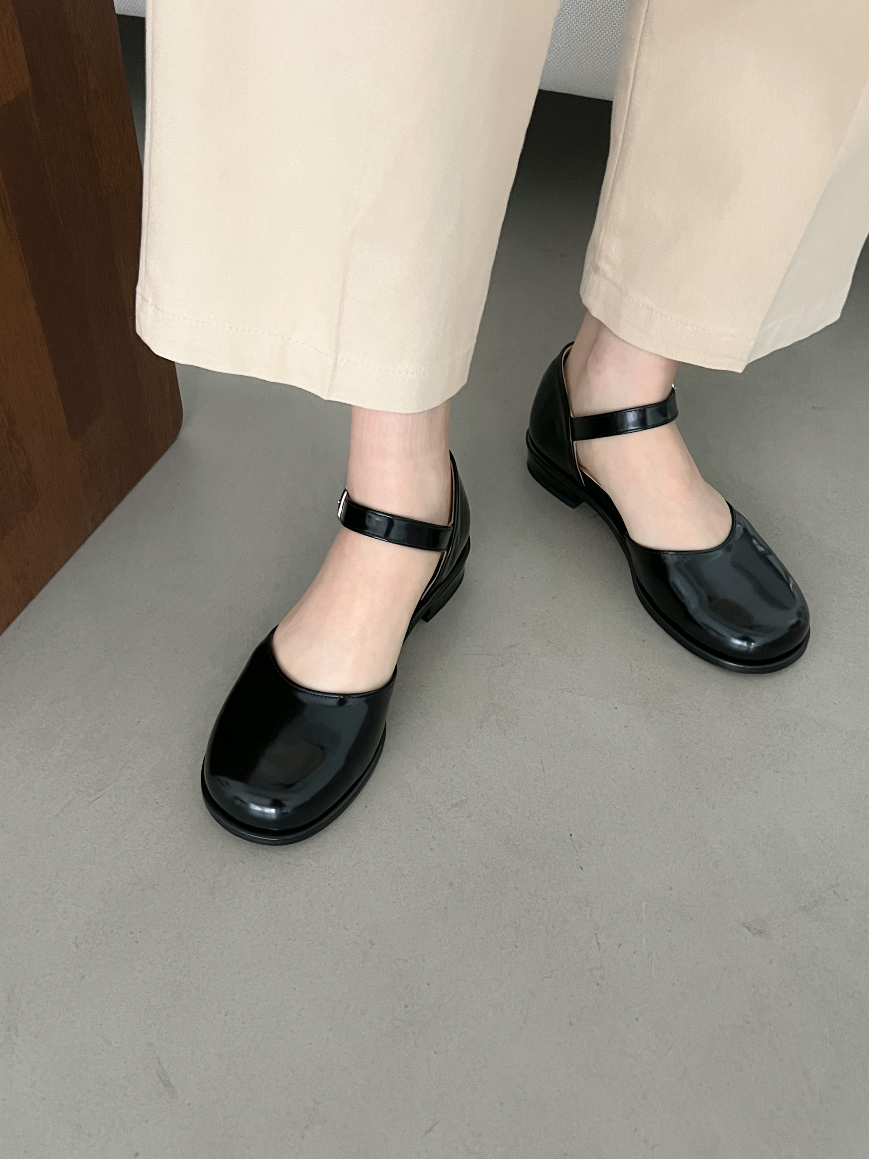 レザー調パンプス | 詳細画像6
