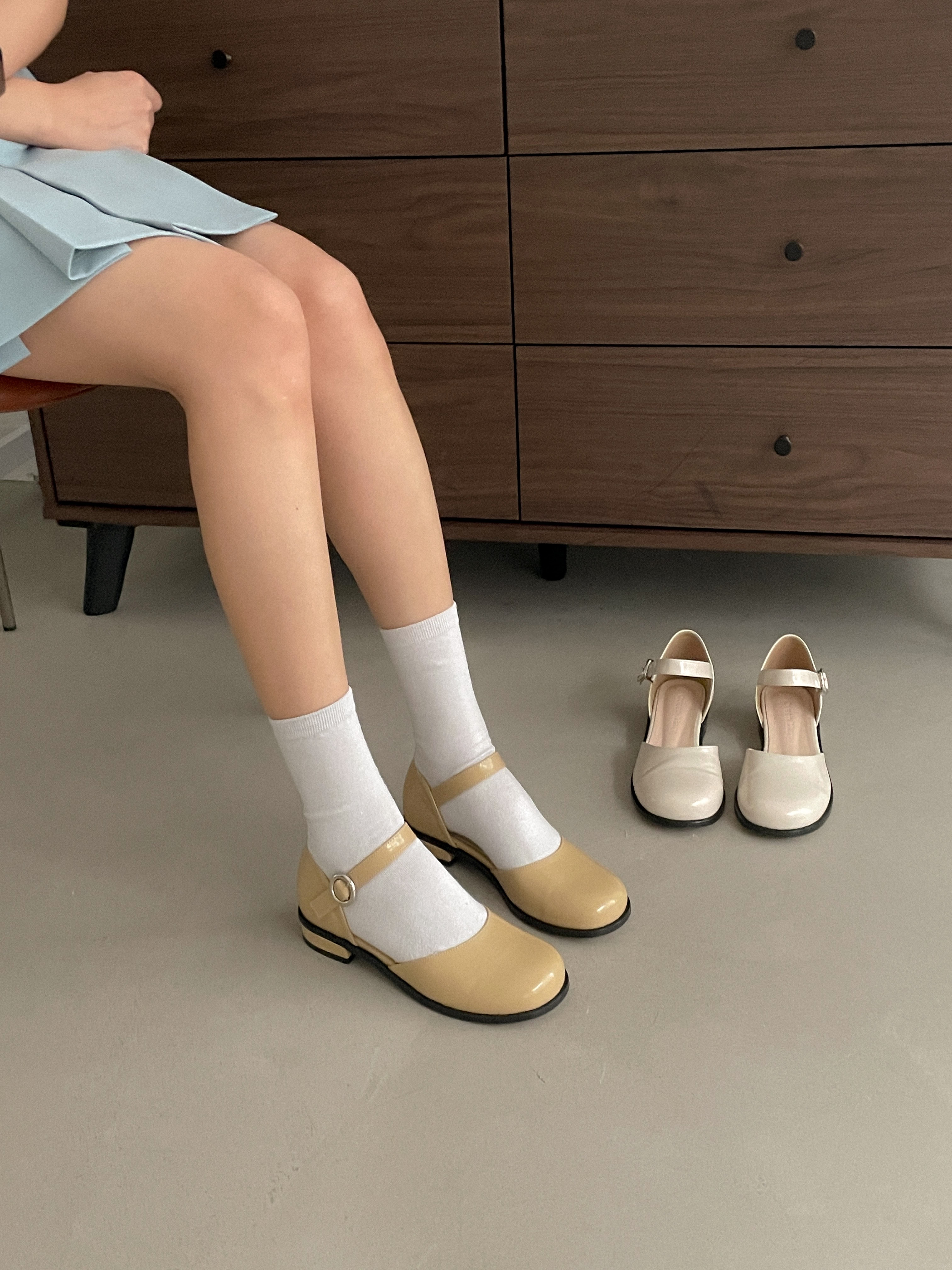 レザー調パンプス | 詳細画像16