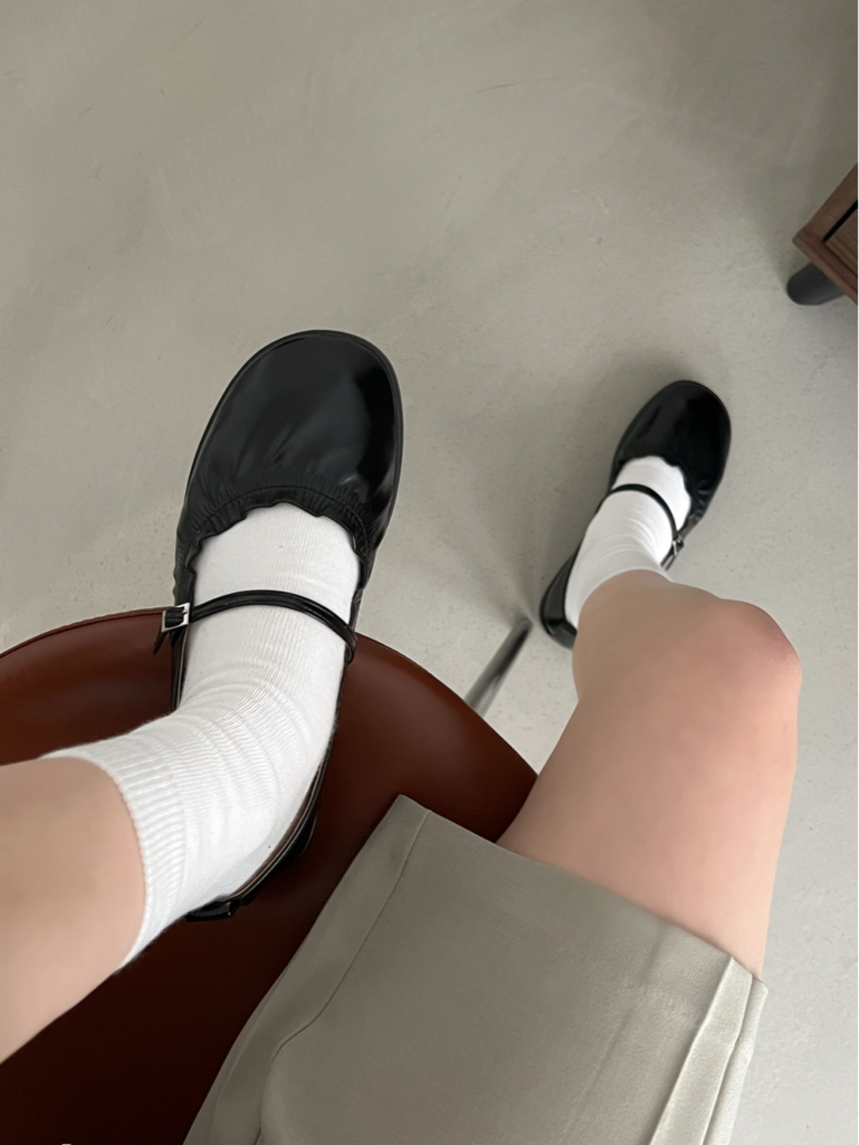 レザー調フラットシューズ | 詳細画像10