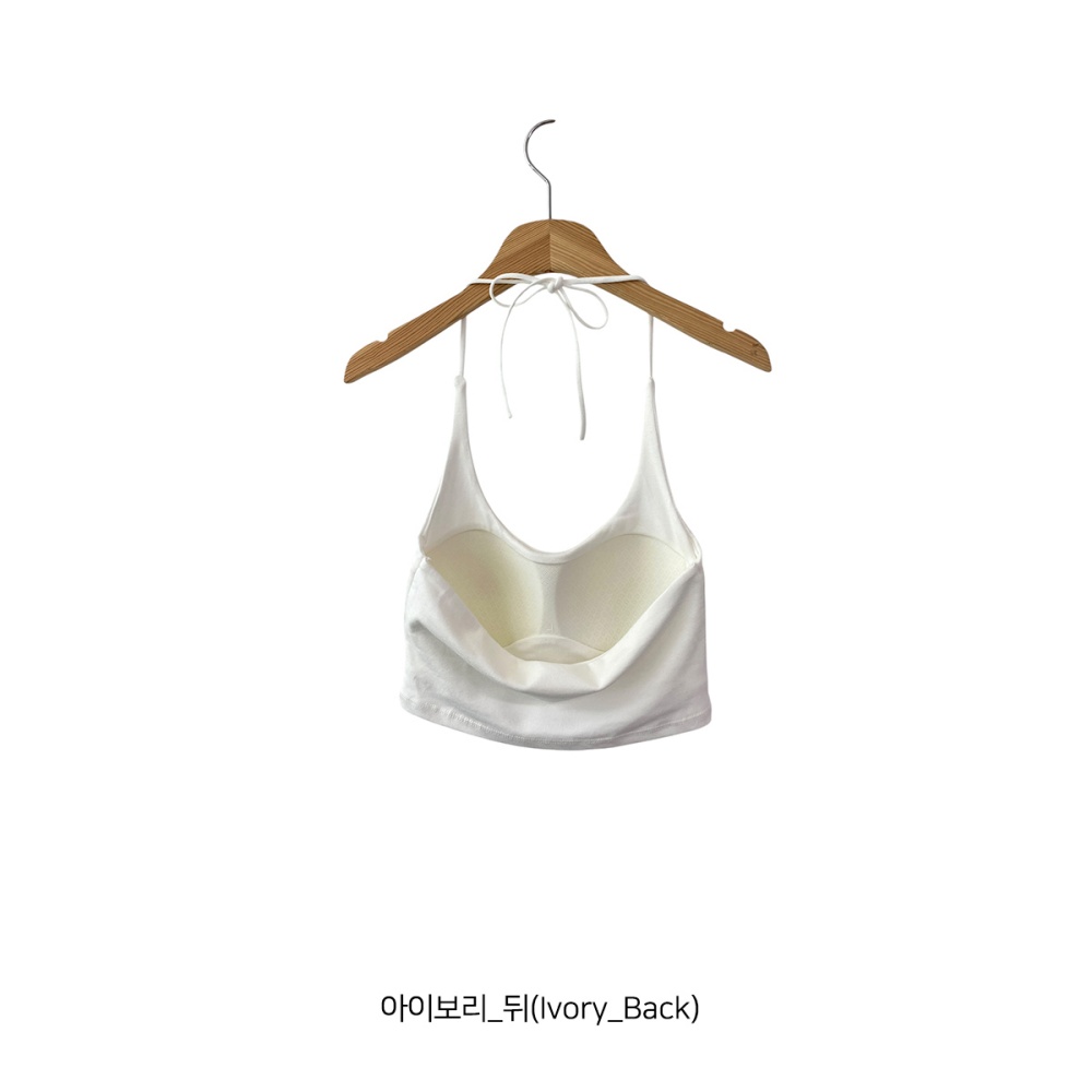 ストラップホルターネッククロップドスリムブラトップカップ付 | 詳細画像22
