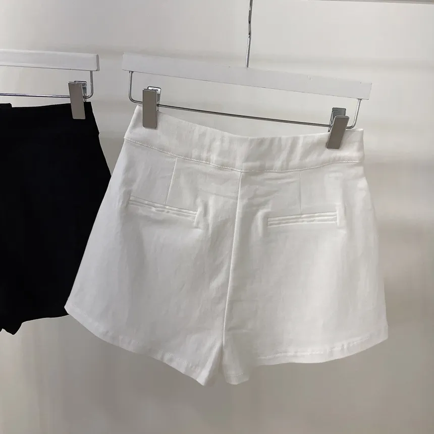 ショートホックフェイクポケットシンプル無地パンツ | mirangmirang | 詳細画像38