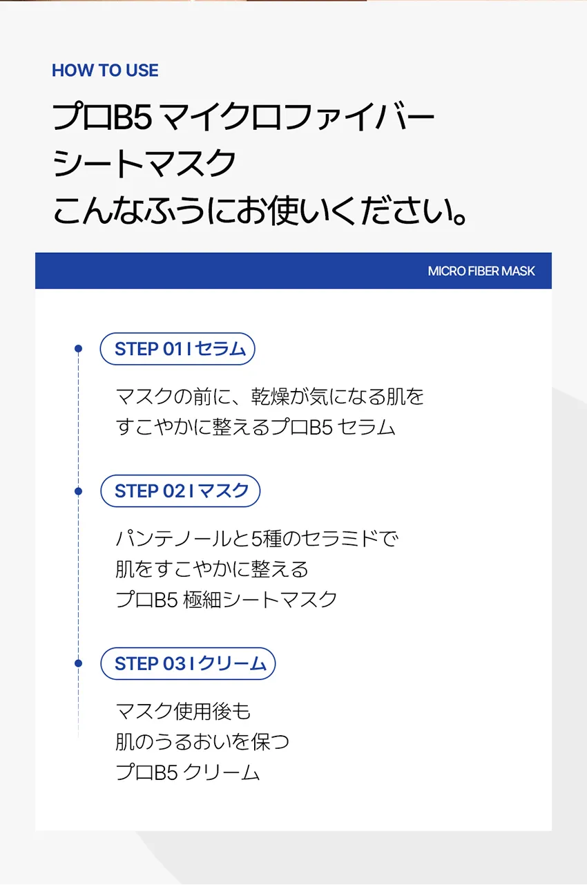 [ビーバランス]プロB5マイクロファイバーシートマスク10枚 | 詳細画像13