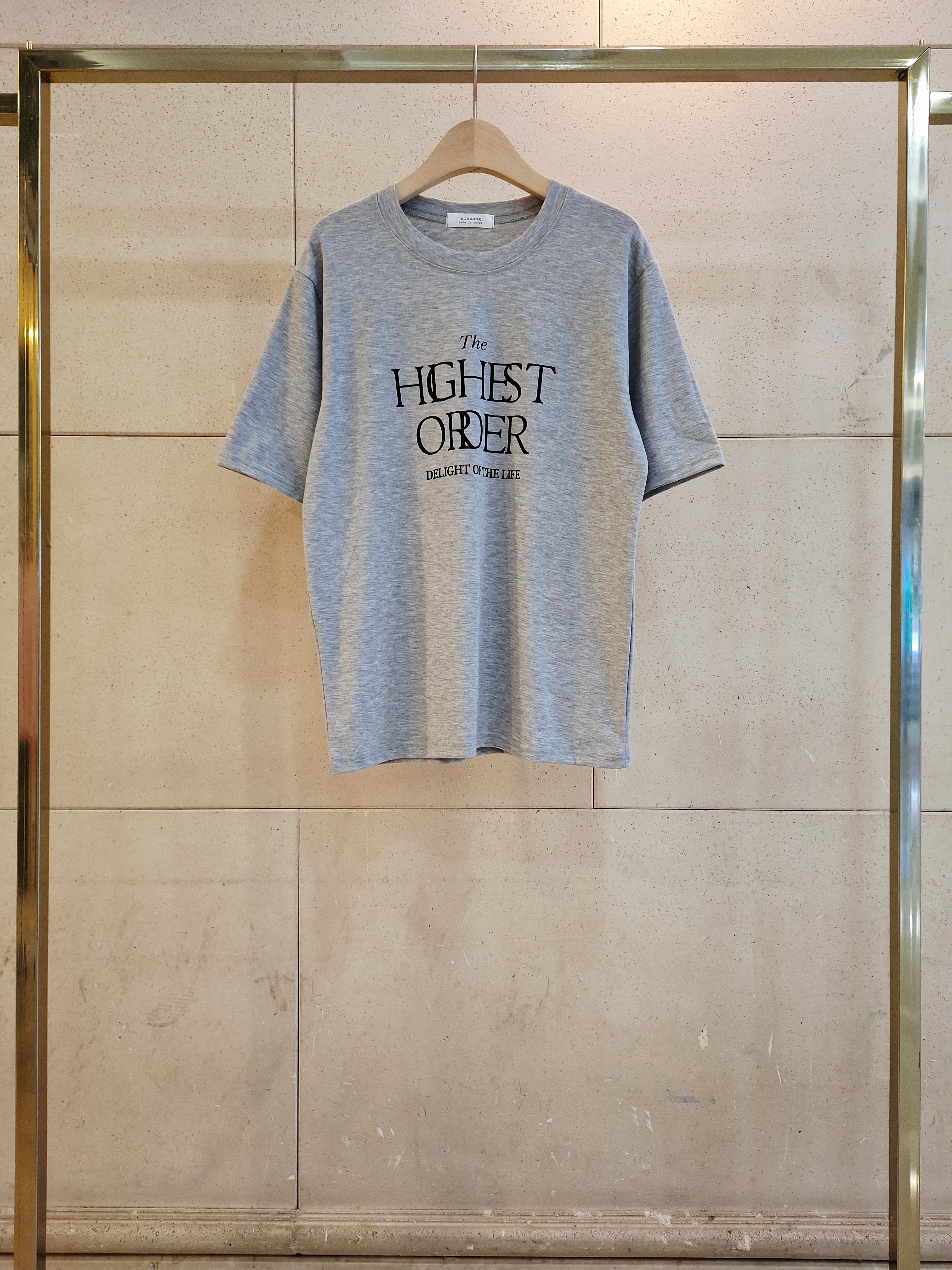 ラウンドネックルーズ半袖レタリングTシャツ | 詳細画像12