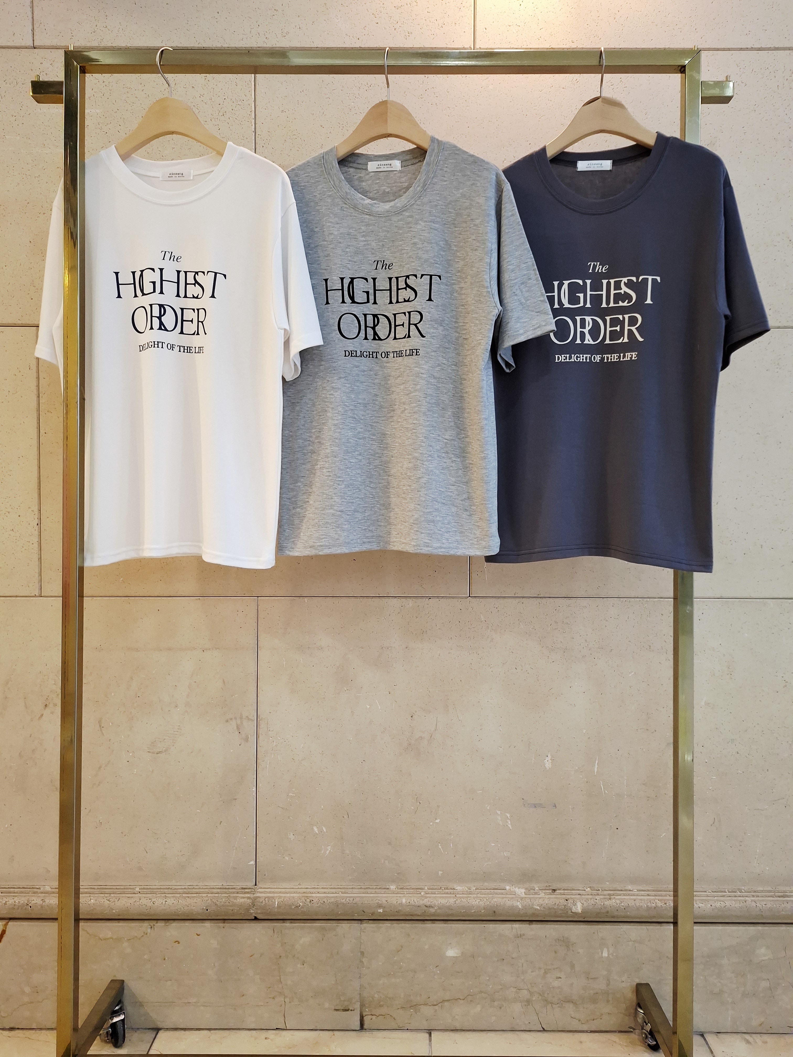 ラウンドネックルーズ半袖レタリングTシャツ | 詳細画像11