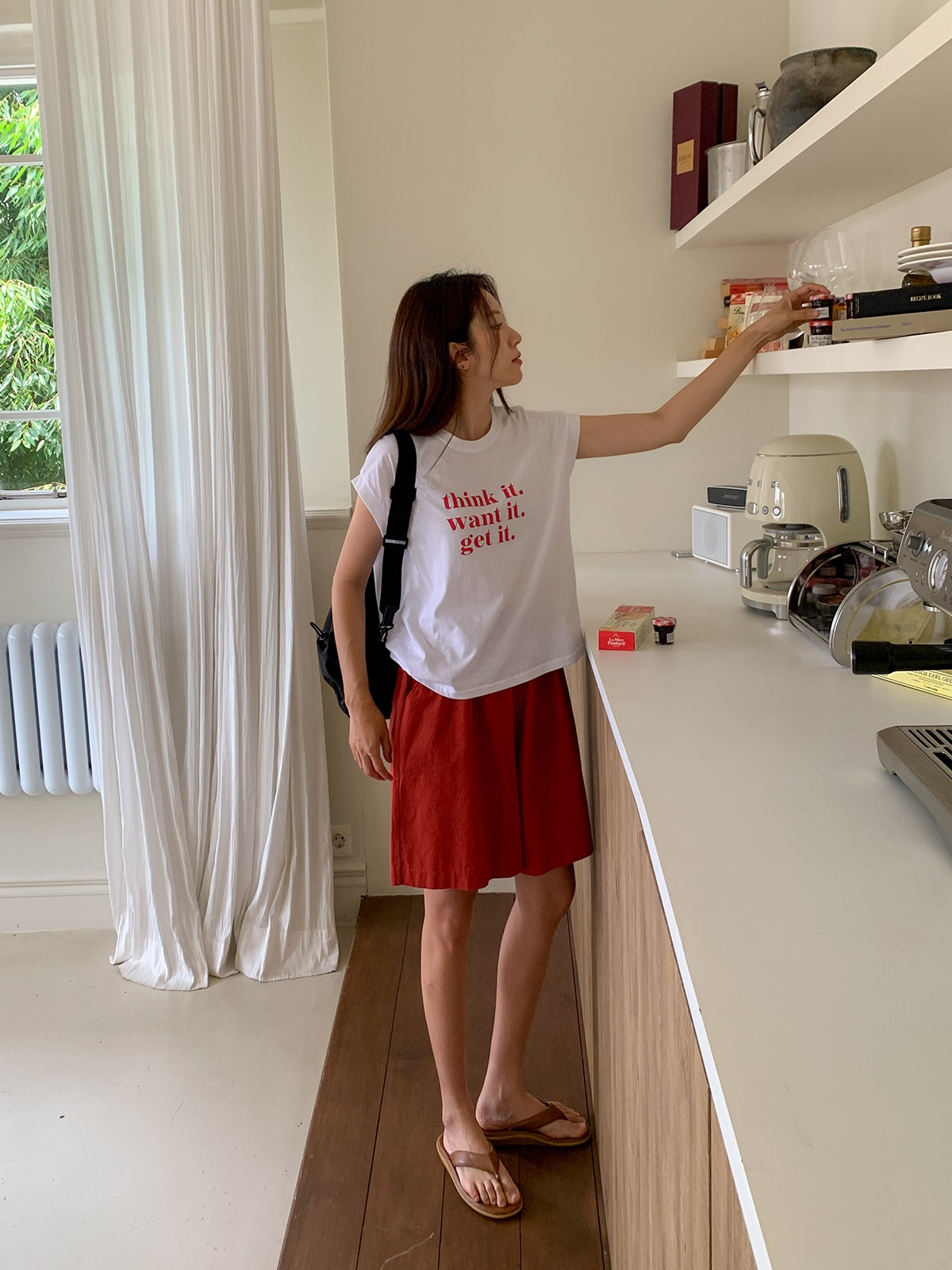 ラウンドネックプリントTシャツ | 詳細画像7