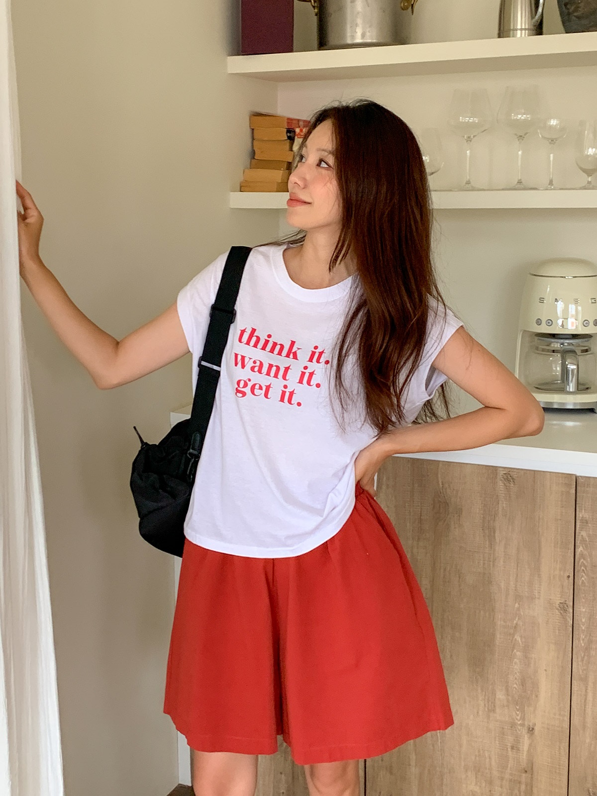 ラウンドネックプリントTシャツ | 詳細画像8