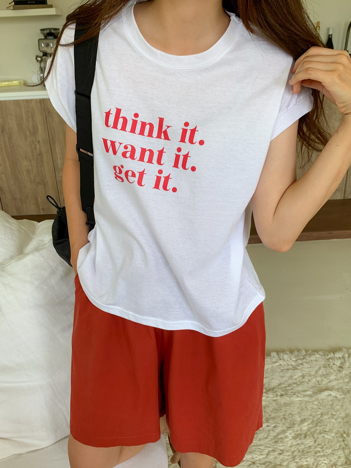 ラウンドネックプリントTシャツ | 詳細画像11