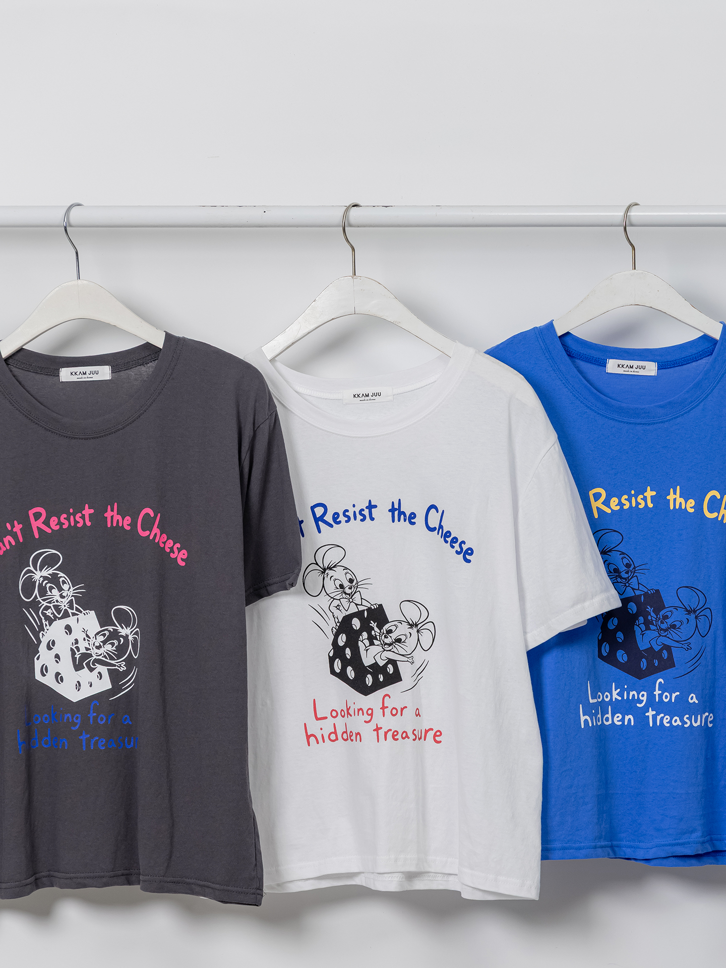 コットンラウンドネックボクシールーズ半袖ロゴTシャツ | 詳細画像41