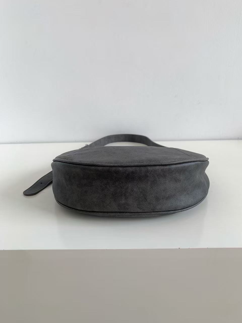 バックルシンプル無地ショルダーバッグ | 詳細画像3