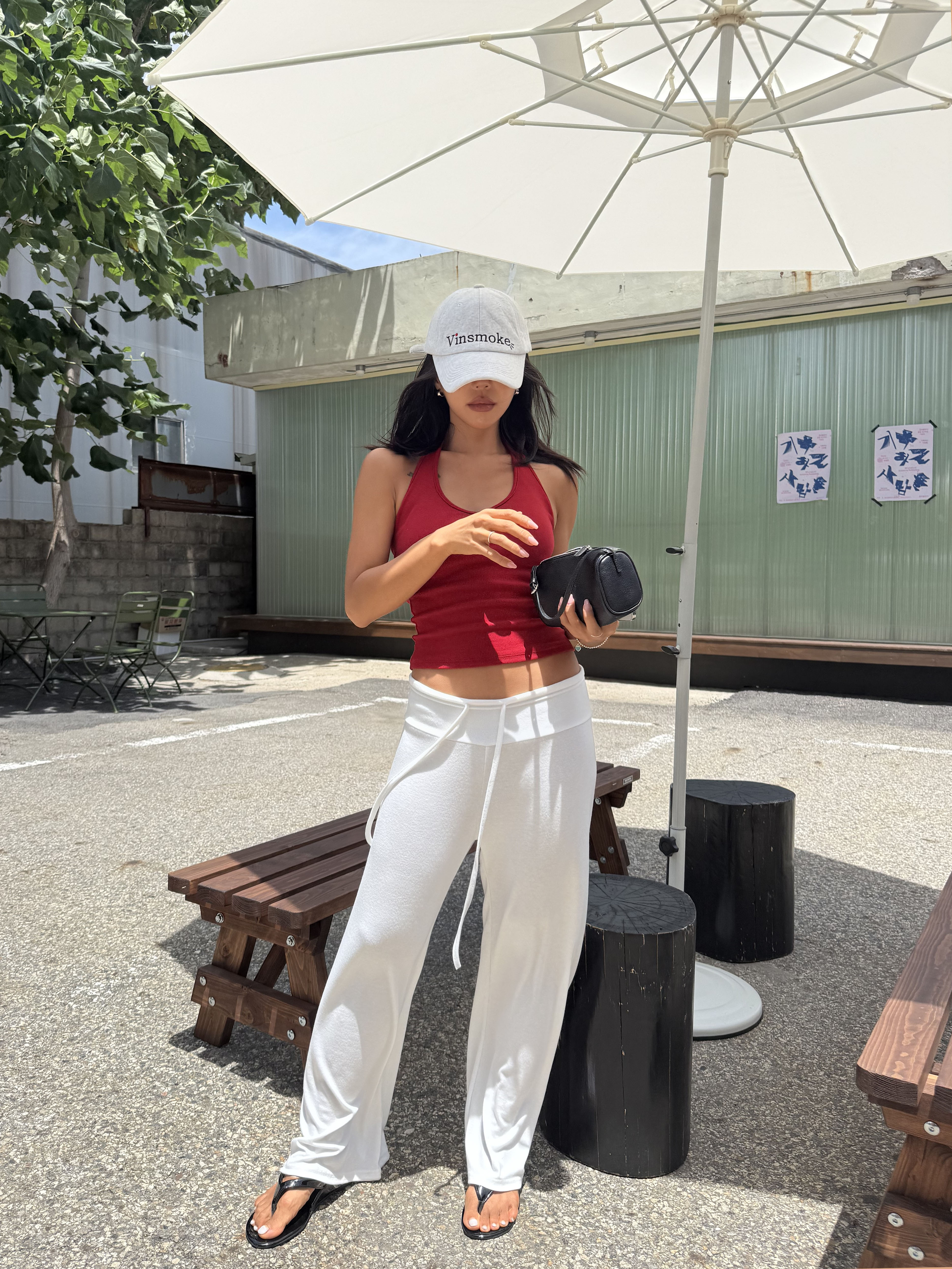 ウエストゴムワイドパンツトレーニング[選べる丈] | 詳細画像5