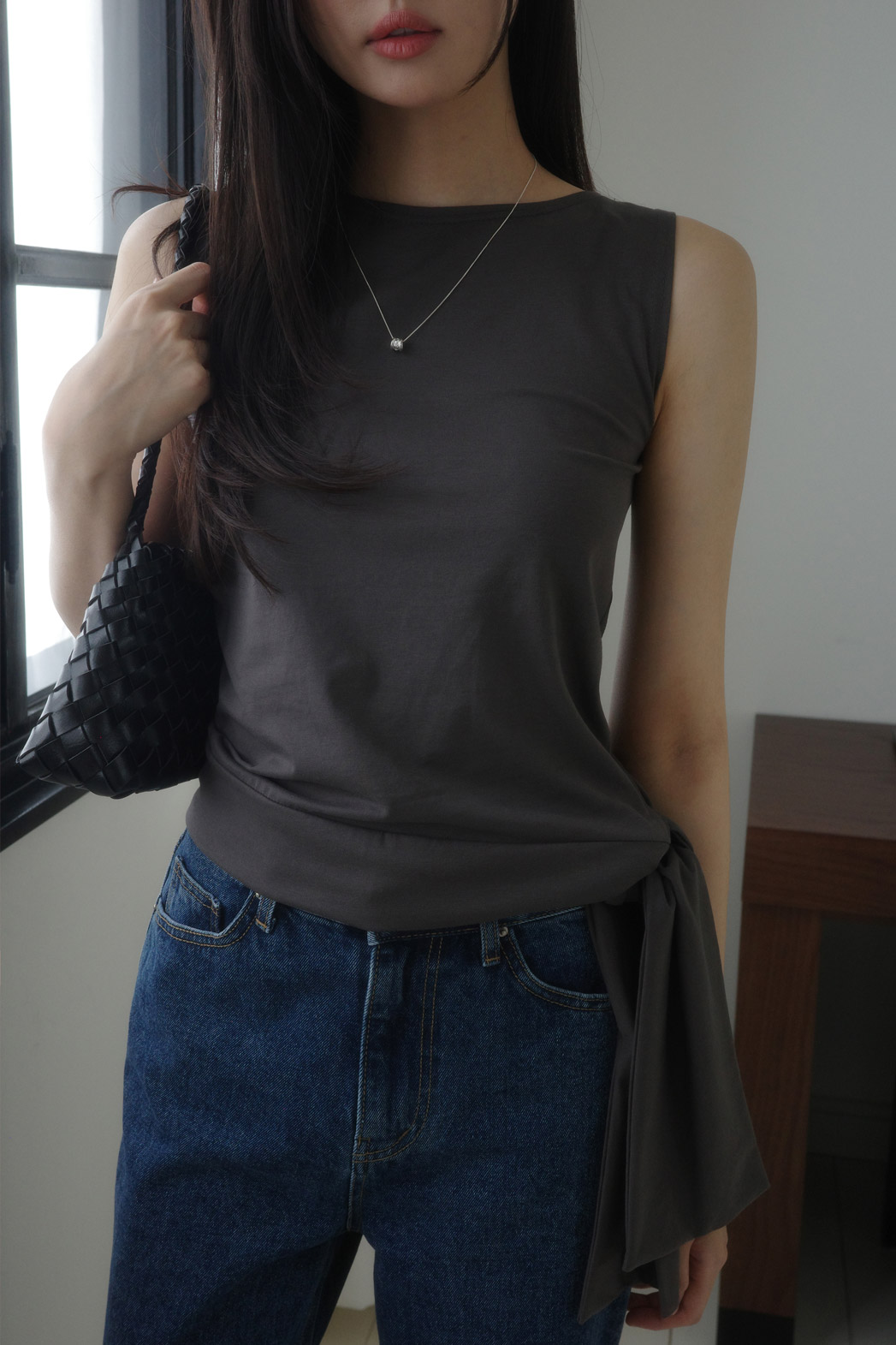 ラウンドネックベーシックTシャツ | DHOLIC | 詳細画像17