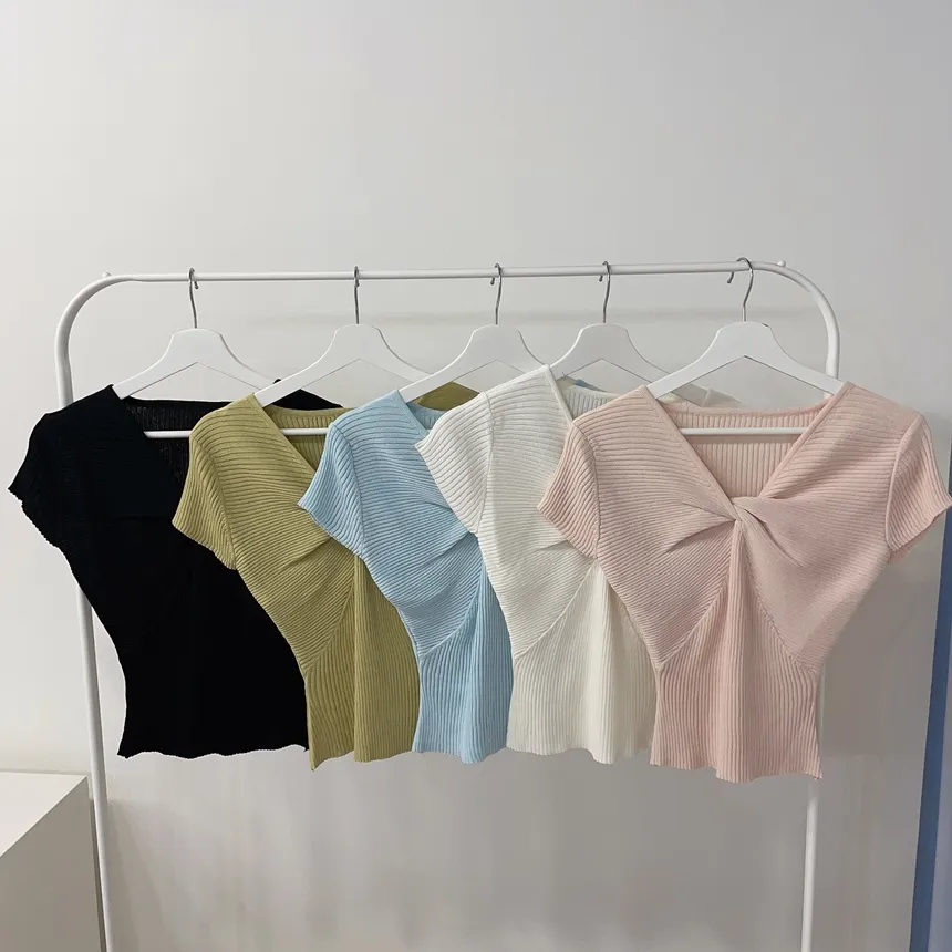 ツイストTシャツニット | mirangmirang | 詳細画像31