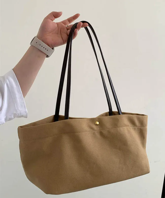キャンバスレザー調トートバッグショルダーバッグ | whosbag | 詳細画像1