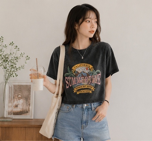 ウォッシングオーバーサイズ半袖Tシャツ | 詳細画像4