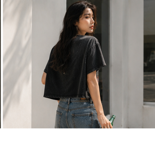 ウォッシングオーバーサイズ半袖Tシャツ | 詳細画像6
