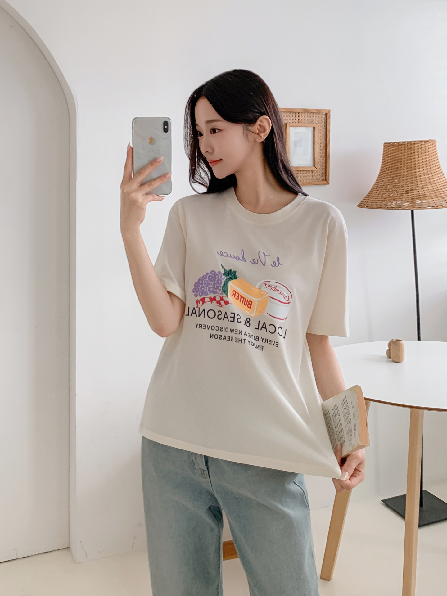 オーバーサイズ半袖プリントTシャツ | 詳細画像17