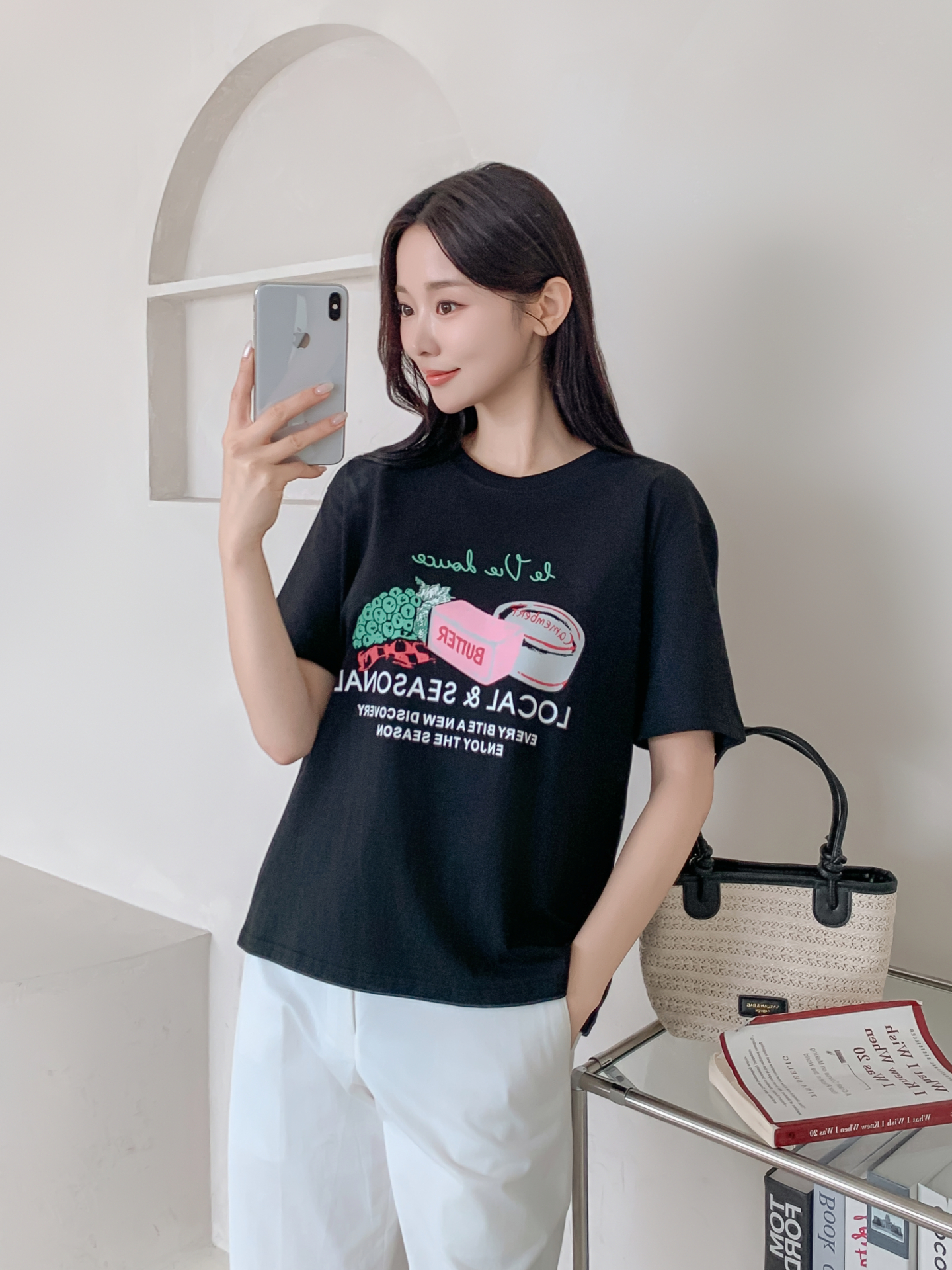 オーバーサイズ半袖プリントTシャツ | 詳細画像32