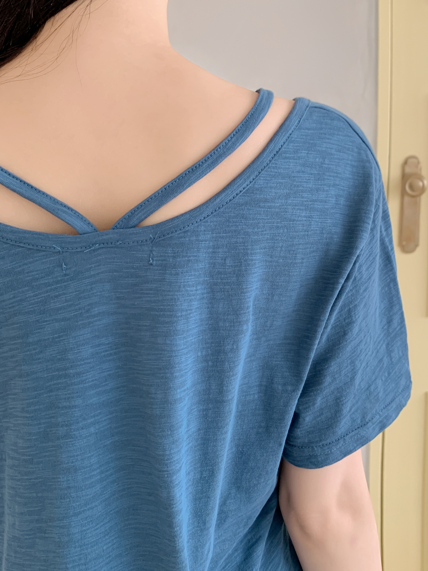 コットンスリムルーズ半袖Tシャツ | 詳細画像16
