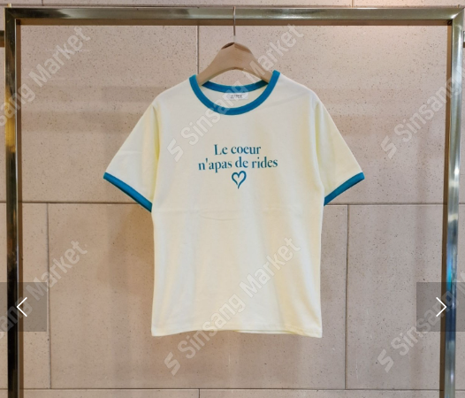 コットンラウンドネックベーシック半袖ロゴTシャツ | 詳細画像12