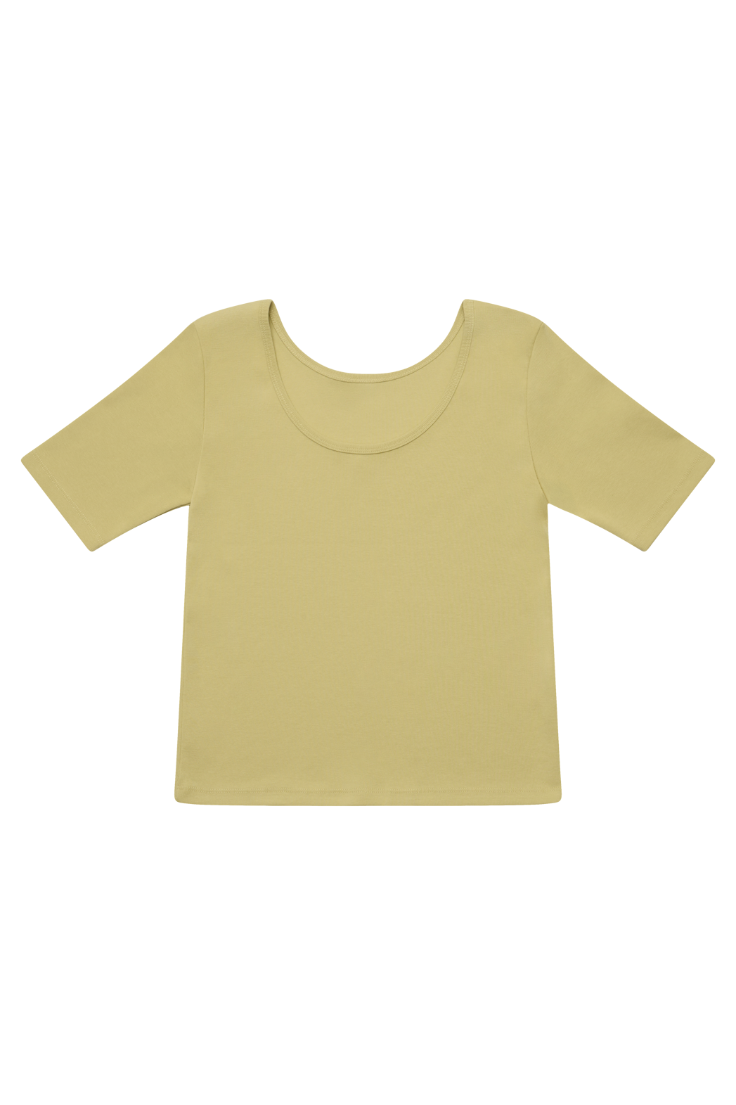 コットンセミクロップド無地TシャツSS | 詳細画像24