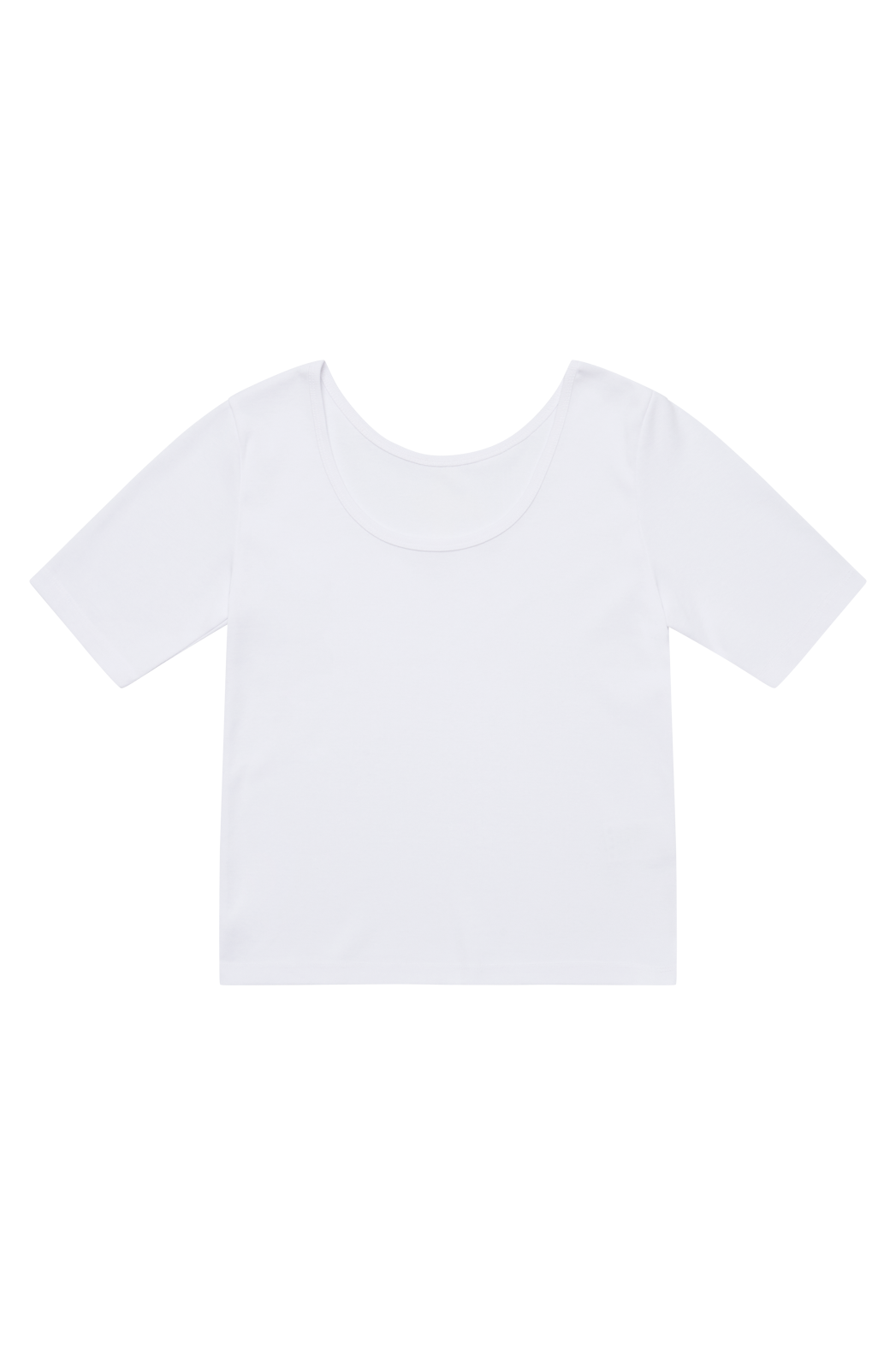 コットンセミクロップド無地TシャツSS | 詳細画像26