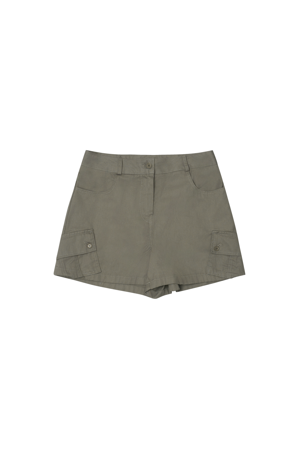 コットンウォッシングカーゴショート無地ショートパンツSS | 詳細画像19